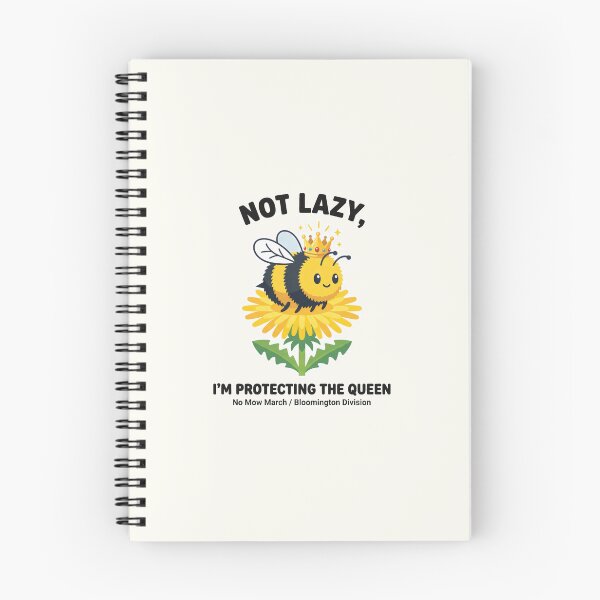 Item preview, Not Lazy I'm Protecting The Queen Environmentalism Bee Lover designed and sold by SplashTastic.