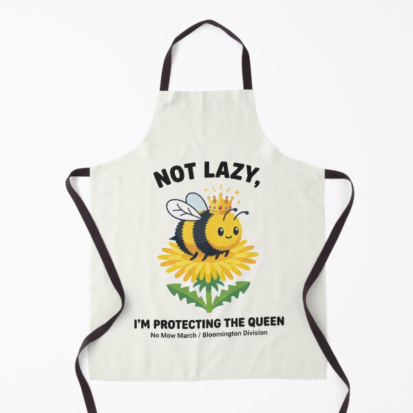 Item preview, Not Lazy I'm Protecting The Queen Environmentalism Bee Lover designed and sold by SplashTastic.