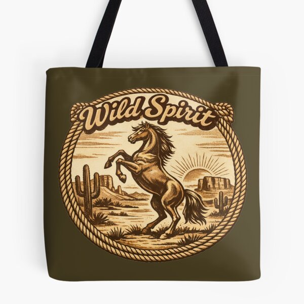 Item preview, Cowgirl Wild Spirit Horse | NickerStickers® on Redbubble designed and sold by NickerStickers.