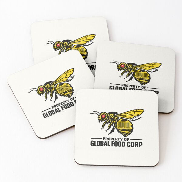 Item preview, Property of Global Food Corp Dystopian Satire designed and sold by SplashTastic.