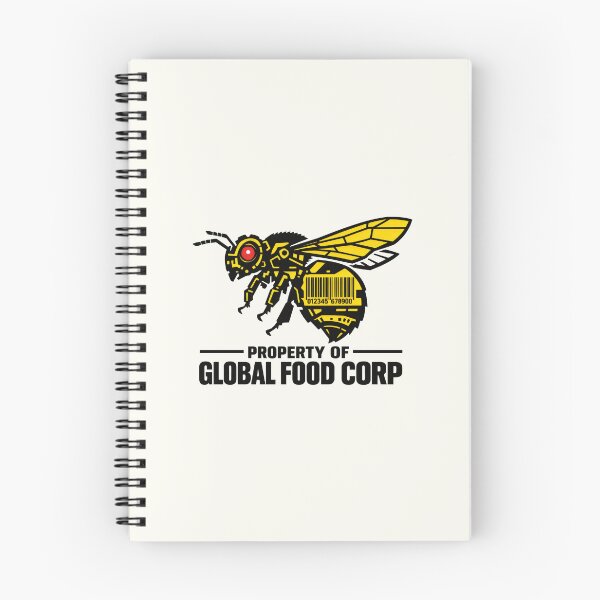 Item preview, Property of Global Food Corp Dystopian Satire designed and sold by SplashTastic.
