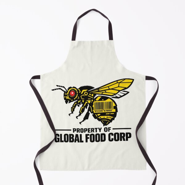 Item preview, Property of Global Food Corp Dystopian Satire designed and sold by SplashTastic.