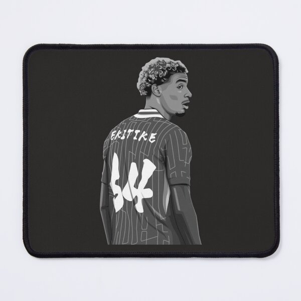 Item preview, Hugo Ekitike Black and White Version  designed and sold by Mafia-store.