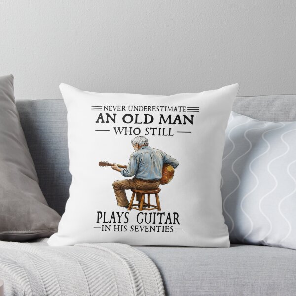 Item preview, Never Underestimate an Old Man with A Guitar Player designed and sold by Cheesymatiion.