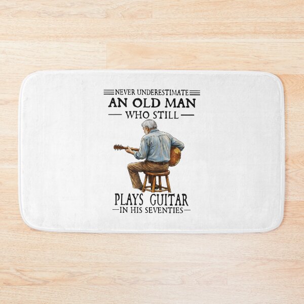 Item preview, Never Underestimate an Old Man with A Guitar Player designed and sold by Cheesymatiion.