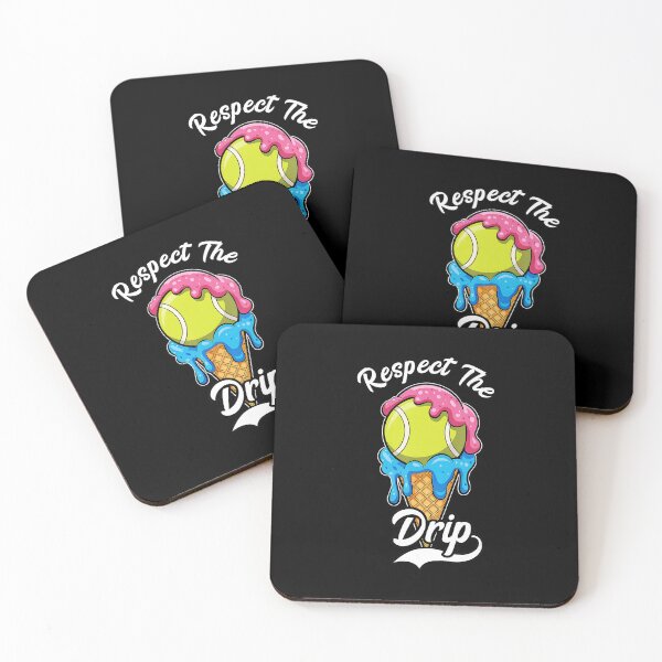 Item preview, Respect The Drip Tennis Ball Melting Ice Cream Style designed and sold by WayTBeenkenArt.