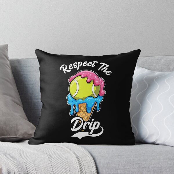 Item preview, Respect The Drip Tennis Ball Melting Ice Cream Style designed and sold by WayTBeenkenArt.