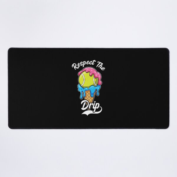 Item preview, Respect The Drip Tennis Ball Melting Ice Cream Style designed and sold by WayTBeenkenArt.