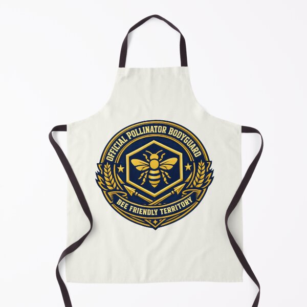 Item preview, Official Pollinator Bodyguard Bee Conservation Emblem designed and sold by SplashTastic.