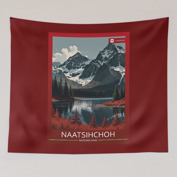 Item preview, Nááts'ihch'oh National Park Canada Travel designed and sold by Thistle-TShop.