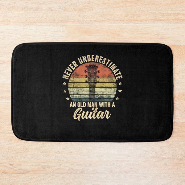 Item preview, Never Underestimate an Old Man with A Guitar Player Gifts designed and sold by Cheesymatiion.
