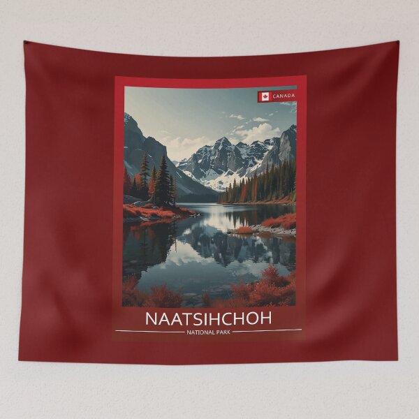 Item preview, Nááts'ihch'oh National Park Canada Travel designed and sold by Thistle-TShop.