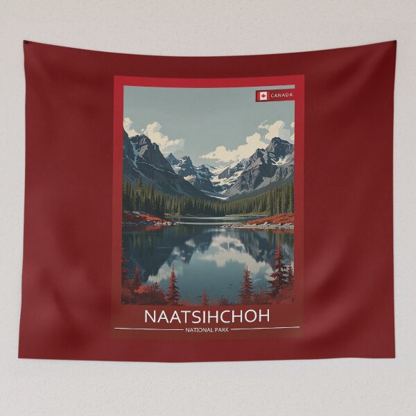Item preview, Nááts'ihch'oh National Park Canada Travel designed and sold by Thistle-TShop.