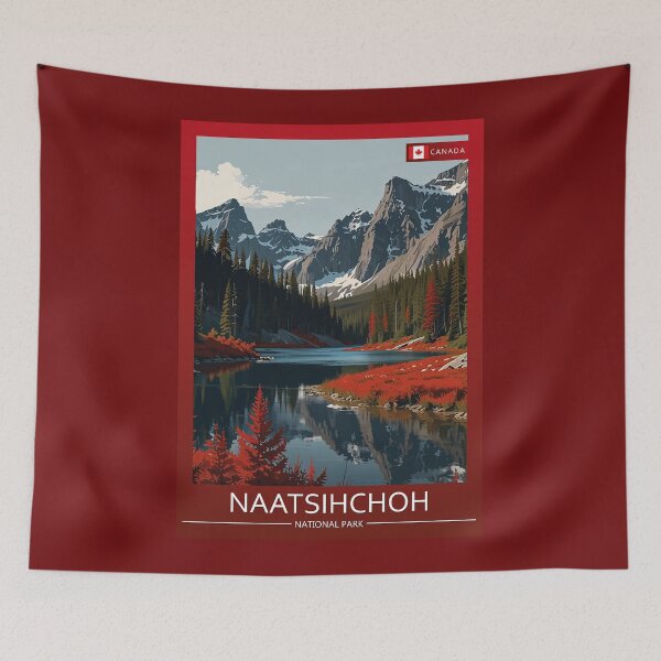 Item preview, Nááts'ihch'oh National Park Canada Travel designed and sold by Thistle-TShop.