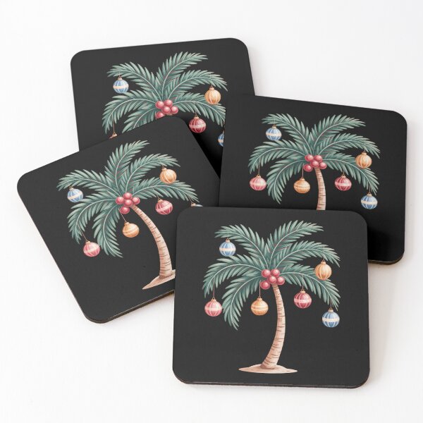 Item preview, Christmas Palm Trees Christmas Florida Christmas Beach Aloha Christmas Santa July Hawaiian designed and sold by IdunayaStore.