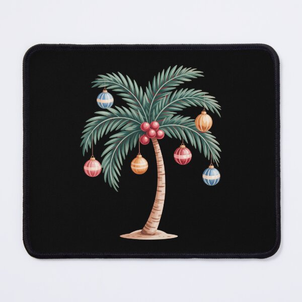 Item preview, Christmas Palm Trees Christmas Florida Christmas Beach Aloha Christmas Santa July Hawaiian designed and sold by IdunayaStore.