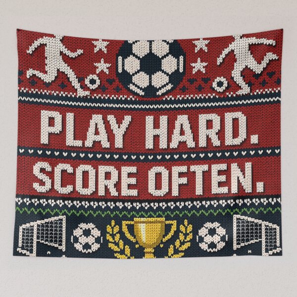 Item preview, Play Hard Score Often cool knitting pattern designed and sold by Mauswohn.