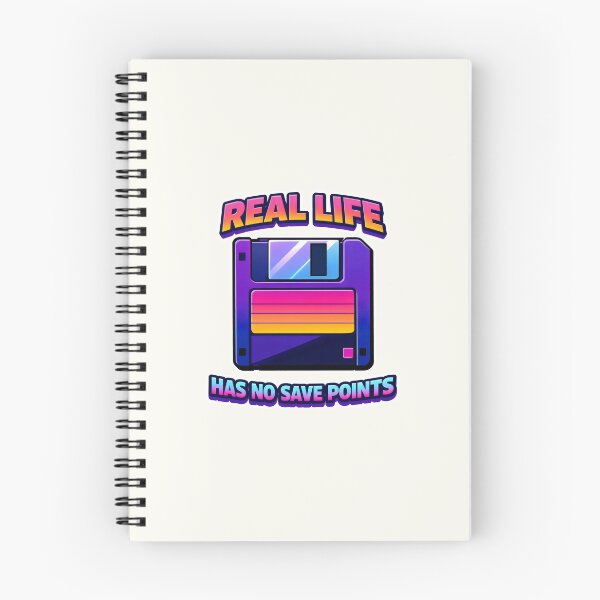 Item preview, Real Life Has No Save Points Vaporwave 90s Nostalgia designed and sold by SplashTastic.