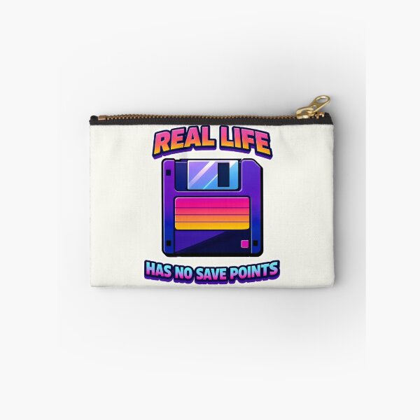 Item preview, Real Life Has No Save Points Vaporwave 90s Nostalgia designed and sold by SplashTastic.