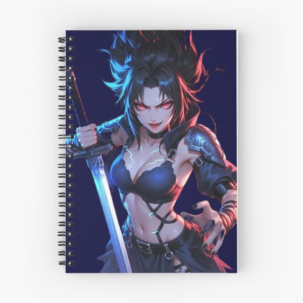 Item preview, Neon Dark Swordswoman Fury designed and sold by RadaQueen.