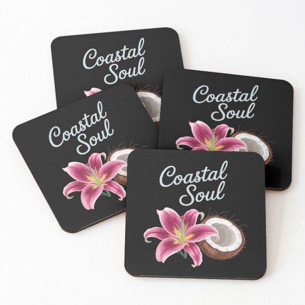 Item preview, Coastal Soul Floral Beach Vibes Graphic Summer Ocean designed and sold by IdunayaStore.