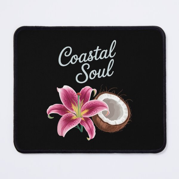 Item preview, Coastal Soul Floral Beach Vibes Graphic Summer Ocean designed and sold by IdunayaStore.