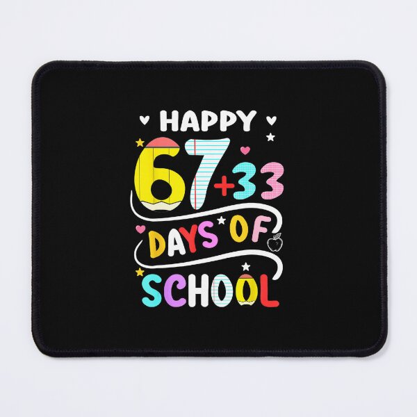 Item preview, Happy 67 + 33 Days of School Colorful Math Celebration designed and sold by gladysenglish.