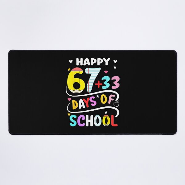 Item preview, Happy 67 + 33 Days of School Colorful Math Celebration designed and sold by gladysenglish.