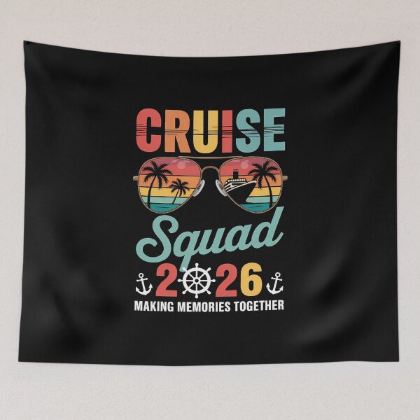 Item preview, Cruise Squad 2026 Summer Vacation Matching Family Cruise designed and sold by IdunayaStore.