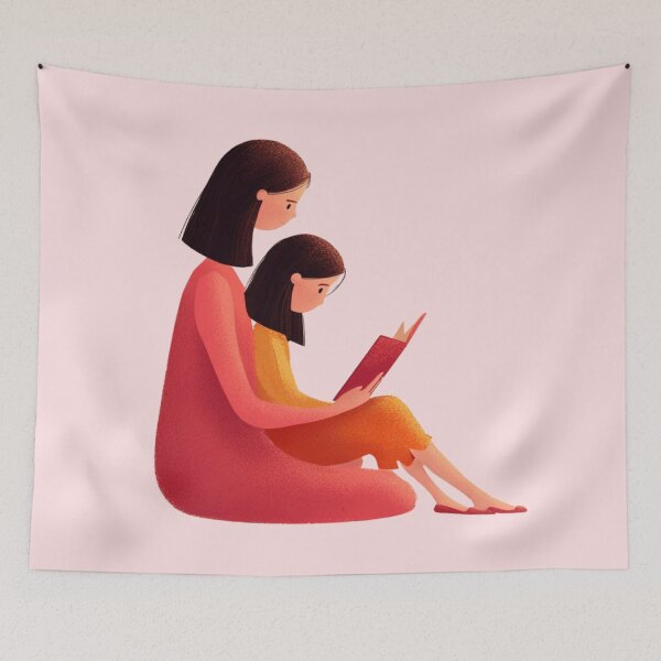 Item preview, Story Time with Mom designed and sold by bubblyrainbow.