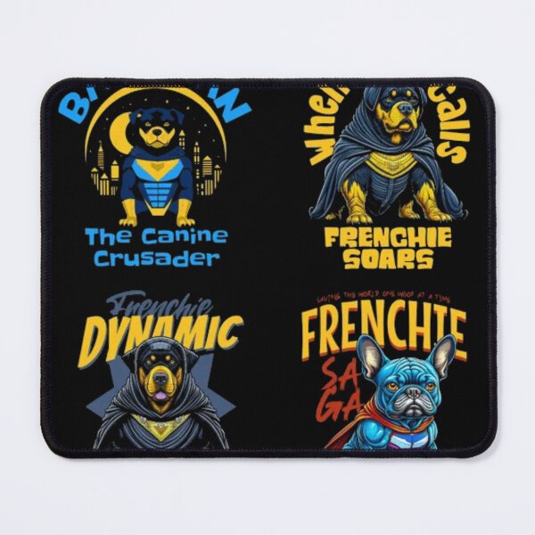 Item preview, Superhero Dogs - Heroic French Bulldog and Rottweiler Pack designed and sold by GenZFashion000.