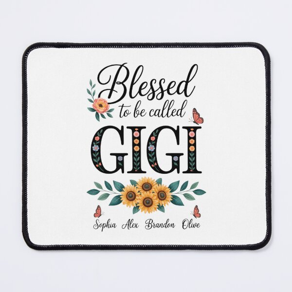 Item preview, Blessed To Be Called Gigi Custom Gigi Personalized Gigi Mothers Day designed and sold by IdunayaStore.