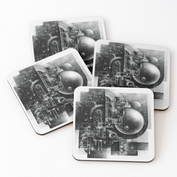 Item preview, Pointillism Iconography IV Abstraction (No.06) designed and sold by Form Finding Design.