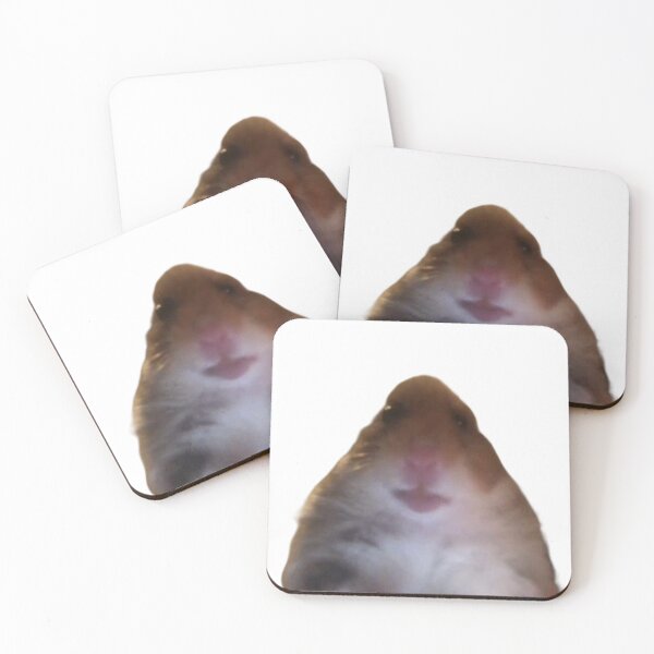 Item preview, Hamster reaction pic designed and sold by dazedstickerz.