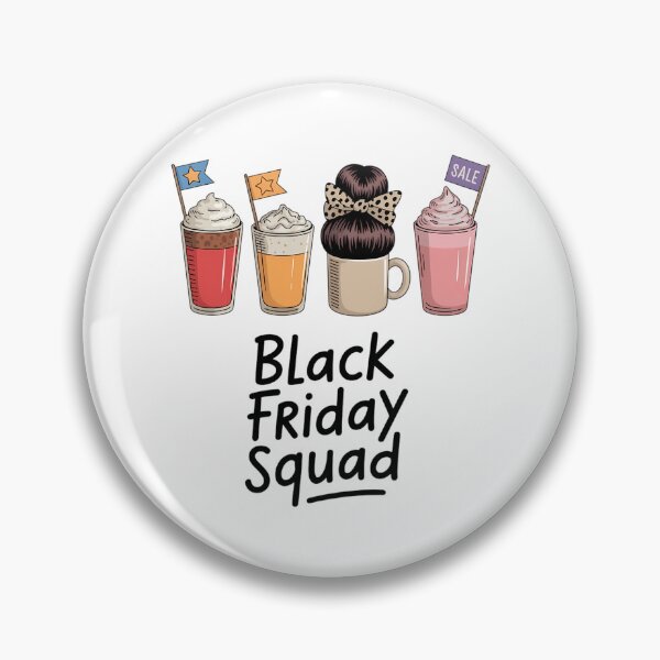Item preview, Black Shopping Friday Squad Coffee Cups Coffee Lovers designed and sold by IdunayaStore.