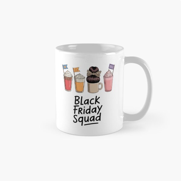 Item preview, Black Shopping Friday Squad Coffee Cups Coffee Lovers designed and sold by IdunayaStore.