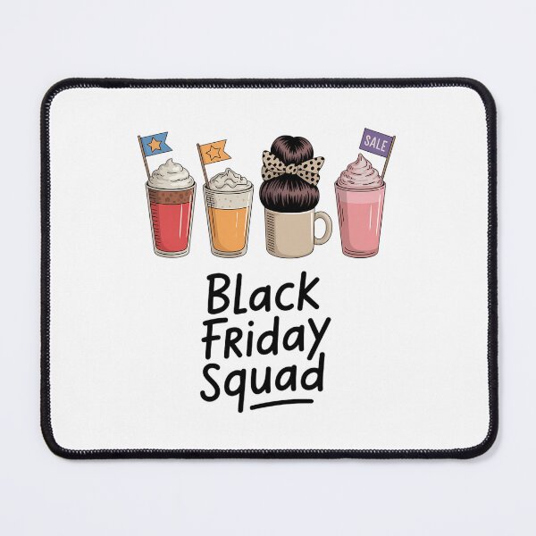 Item preview, Black Shopping Friday Squad Coffee Cups Coffee Lovers designed and sold by IdunayaStore.