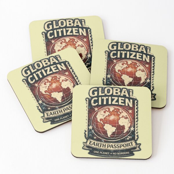 Item preview, Global Citizen Vintage Earth Passport - Classic Edition designed and sold by EARTH PEOPLE.
