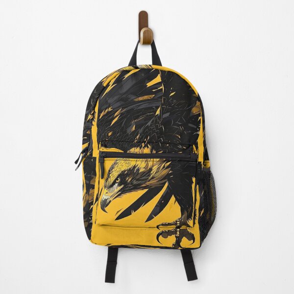 Item preview, Fierce Golden Eagle – Powerful Black and Gold Predator Bird Illustration designed and sold by Dyan4.