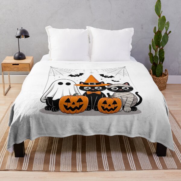 Item preview, Black Cat Witch Scary Halloween Pumpkin designed and sold by IdunayaStore.