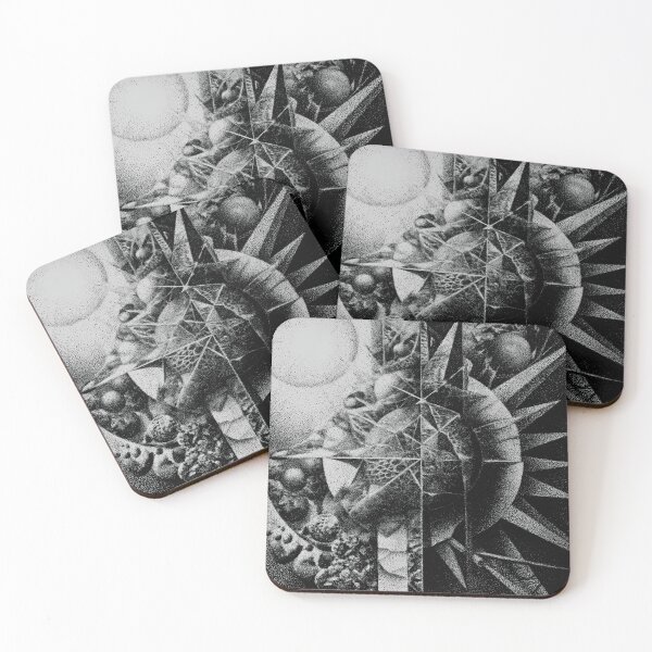 Item preview, Pointillism Iconography IV Abstraction (No.07) designed and sold by Form Finding Design.
