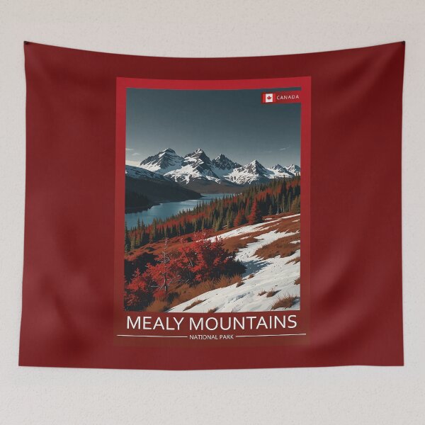 Item preview, Mealy Mountains National Park Canada Travel designed and sold by Thistle-TShop.