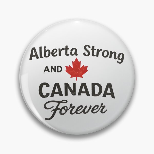 Item preview, Alberta Strong & Canada Forever - Proud Canadian Heritage Design designed and sold by HowToCanadian.