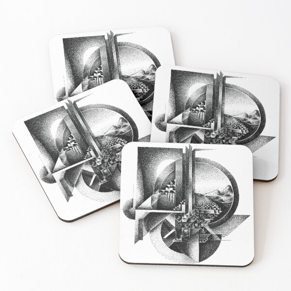 Item preview, Pointillism Iconography IV Abstraction (No.08) designed and sold by Form Finding Design.