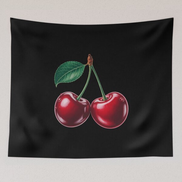 Item preview, Cherry Red AestheticTrendy Summer Vibes designed and sold by FaithAbbott.