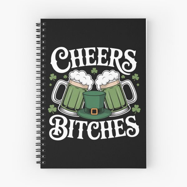 Item preview, Cheers Bitches St Patricks Day Lucky Irish Shamrock designed and sold by FaithAbbott.