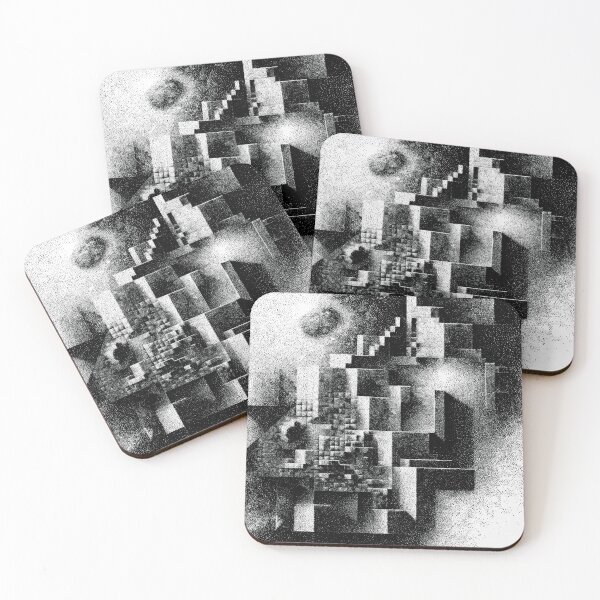 Item preview, Pointillism Iconography IV Abstraction (No.09) designed and sold by Form Finding Design.