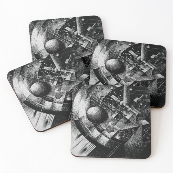 Item preview, Pointillism Iconography IV Abstraction (No.10) designed and sold by Form Finding Design.