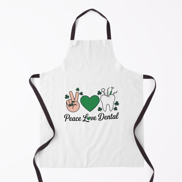 Item preview, Cute Dental St. Patrick's Day Peace Love Dental St. Patrick's Day Dental Squad designed and sold by FaithAbbott.