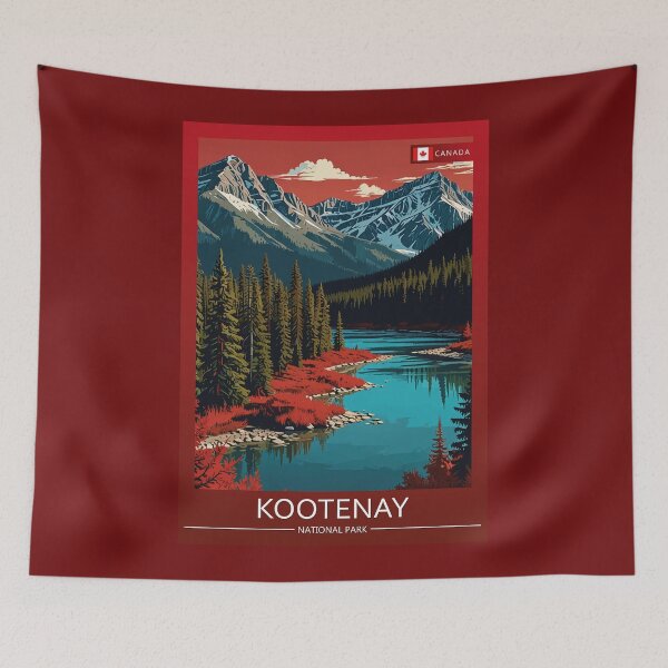 Item preview, Kootenay National Park Canada Travel designed and sold by Thistle-TShop.